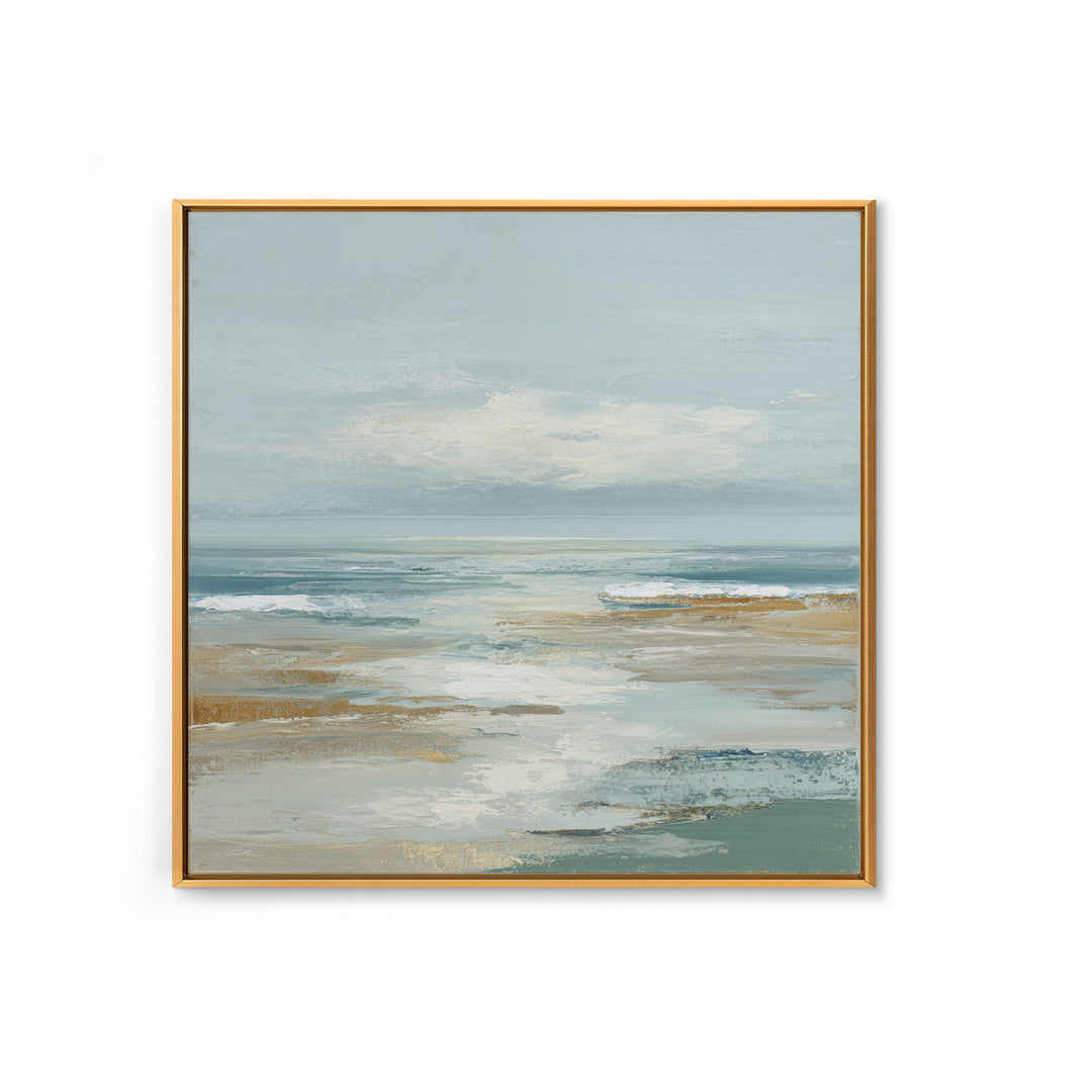 Quiet Coastal Dunes Canvas Print, Dental Office Art, Dental, Office Decor, Oil Painting, Calm, Tooth Art, Dentistry Art, DOA-1x1-22