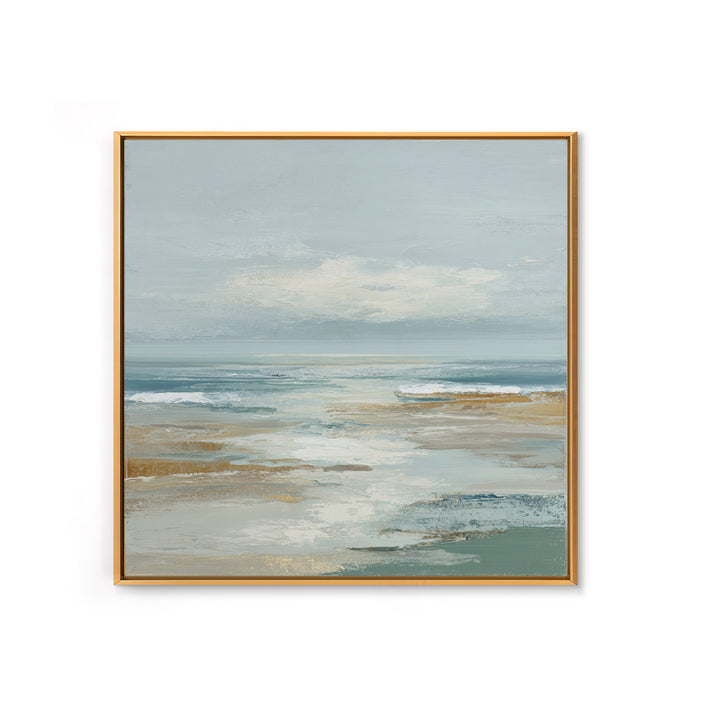 Quiet Coastal Dunes Canvas Print, Dental Office Art, Dental, Office Decor, Oil Painting, Calm, Tooth Art, Dentistry Art, DOA-1x1-22