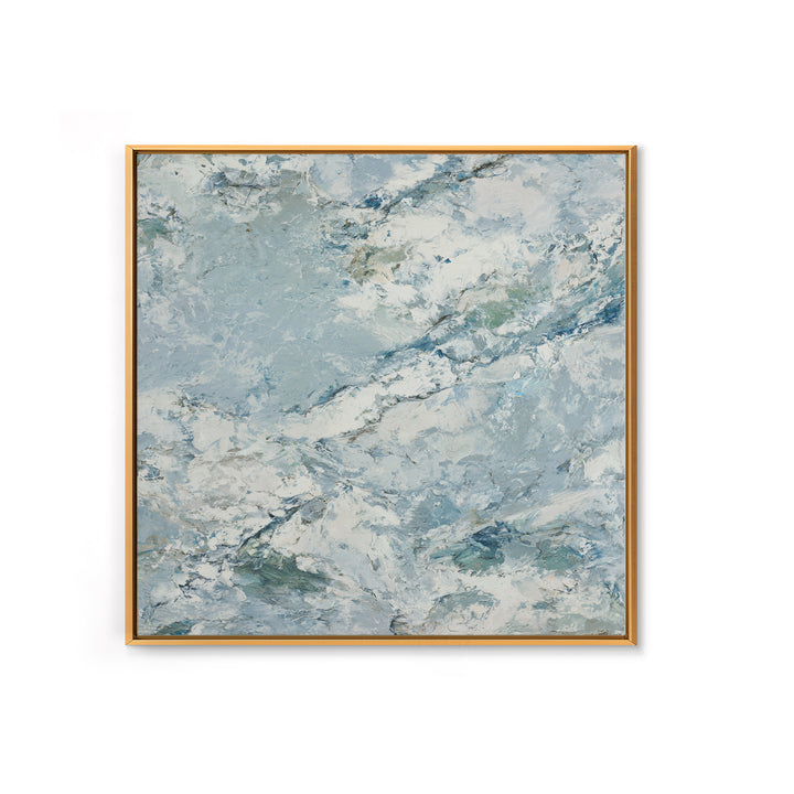 Clean Marble Texture Framed Canvas Print, Dental Office Art, Wall Art, Office Decor, Fine Art, Calm, Dental Office Decor, DOA-1x1-48