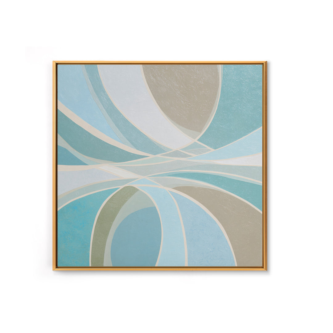 Minimal Smile Curve Abstract Canvas Print, Dental Office Art, Medical Art, Office Decor, Abstract Art, Calm, Medical Office Art, DOA-1x1-5
