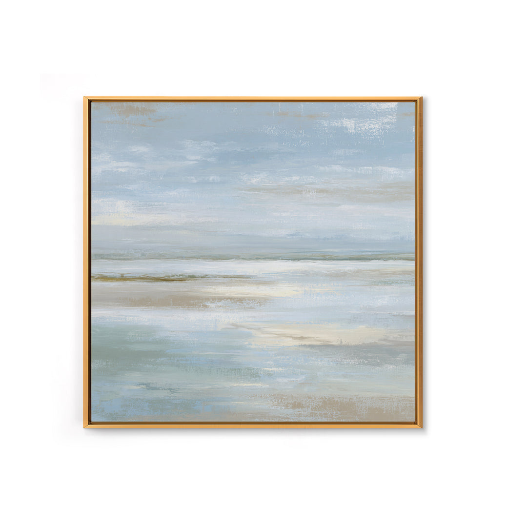 Quiet Coastal Dunes Framed Canvas Print, Dental Office Art, Dental Hygiene, Office Decor, Fine Art, Calm, Medical Office Art, DOA-1x1-70