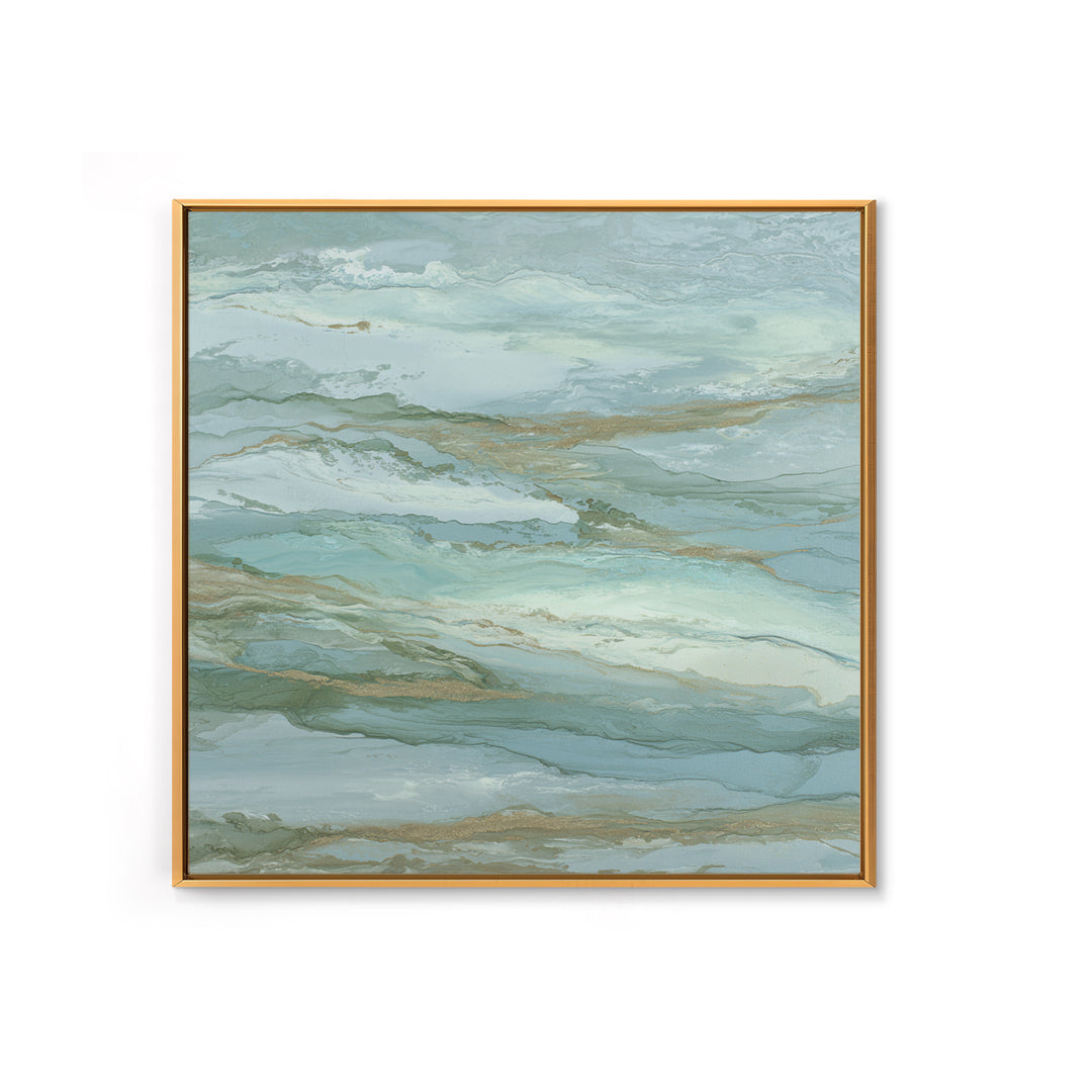 Clean Marble Texture Framed Canvas Print, Dental Office Art, Dentistry Art, Office Decor, Abstract Art, Calm, Fine Art Print, DOA-1x1-72