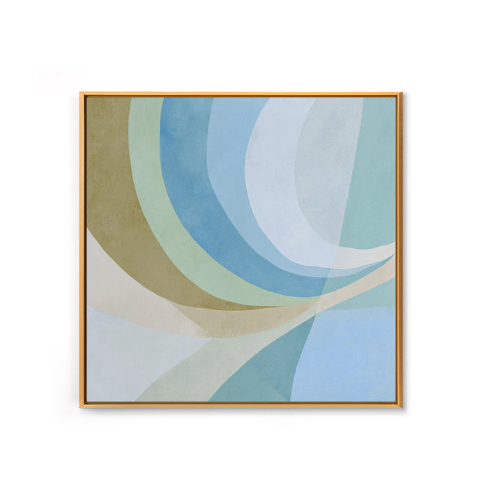 Minimal Smile Curve Abstract Canvas Print, Dental Office Art, Office Decor, Fine Art, Calm, Art Print, Room Decor, DOA-1x1-77