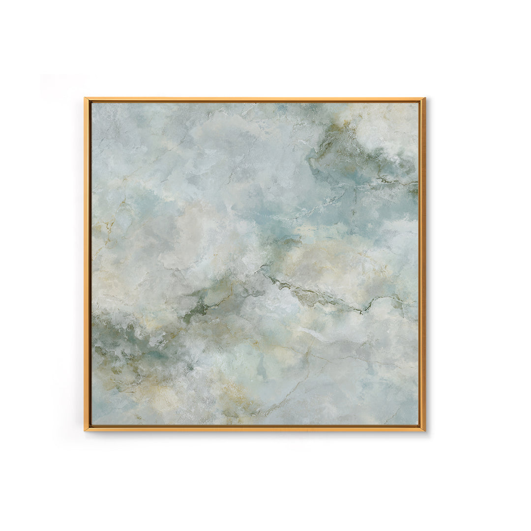 Clean Marble Texture Framed Canvas Print, Dental Office Art, Wall Art, Office Decor, Fine Art, Calm, Dental Office Decor, DOA-1x1-96