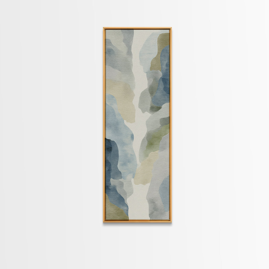 Minimal Line Faces Canvas Print, Dental Office Art, Poster, Office Decor, Fine Art, Calm, Dental Art, Digital Artwork, DOA-1x3-100