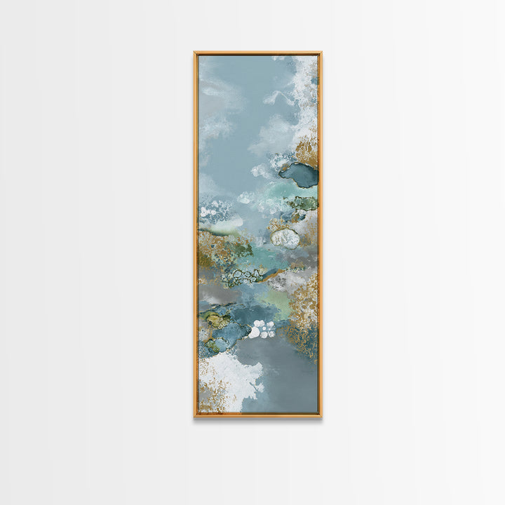 Playful Tooth Shaped Character Canvas Print, Dental Office Art, Medical Office Decor, Office Decor, Calm, Medical Office Art, DOA-1x3-42