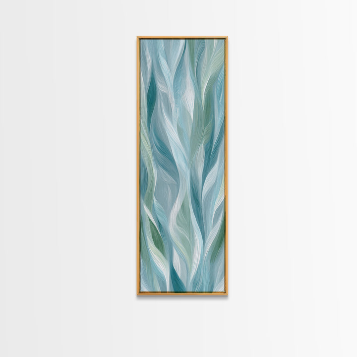 Abstract Water Ripple Pattern Canvas Print, Dental Office Art, Dental Office Decor, Office Decor, Abstract Art, Calm, DOA-1x3-49