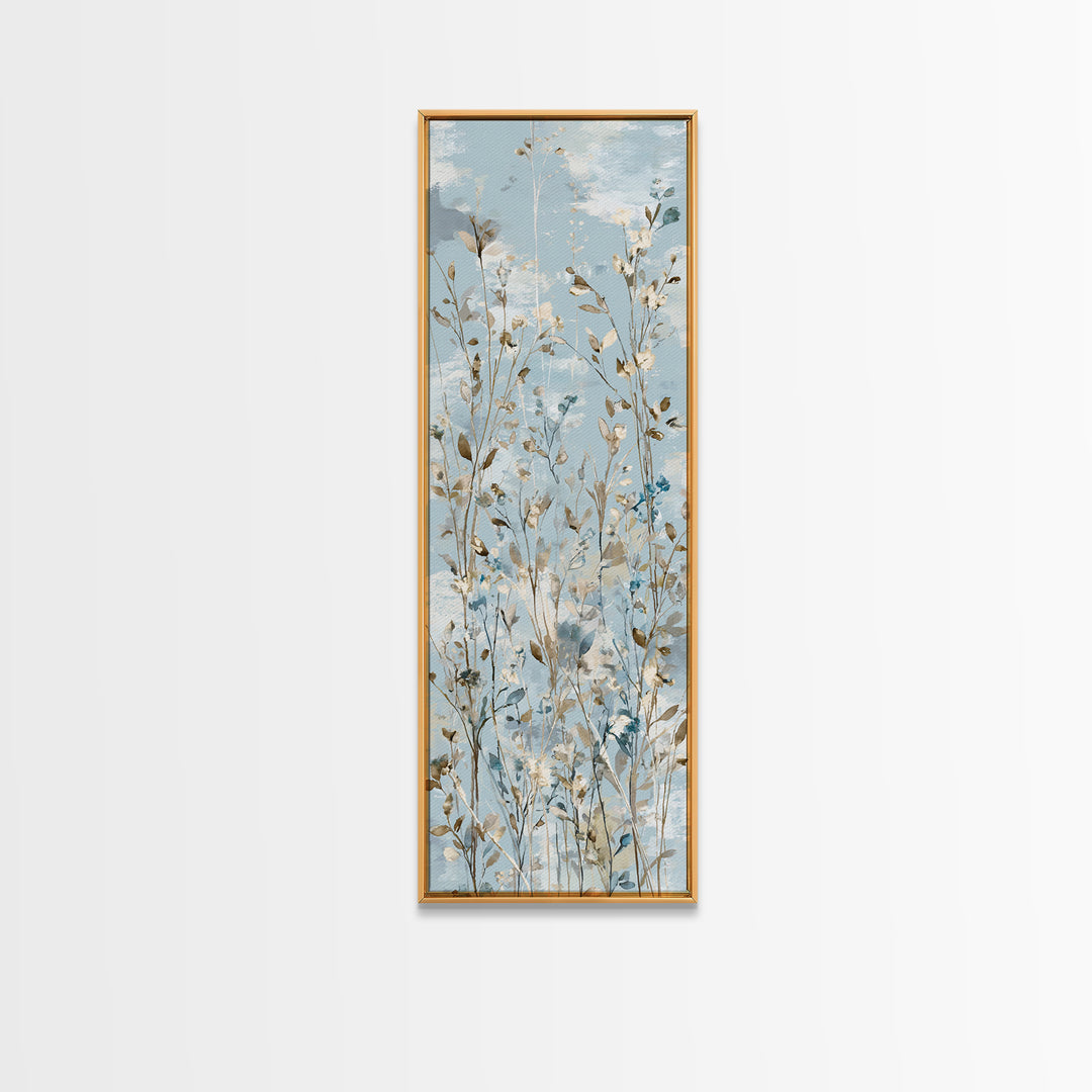 Happy Jungle Animals Framed Canvas Print, Dental Office Art, Dental Assistant, Office Decor, Fine Art, Calm, Gallery Decor, DOA-1x3-50