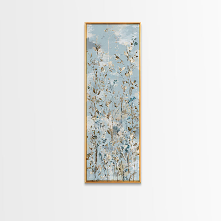 Happy Jungle Animals Framed Canvas Print, Dental Office Art, Dental Assistant, Office Decor, Fine Art, Calm, Gallery Decor, DOA-1x3-50