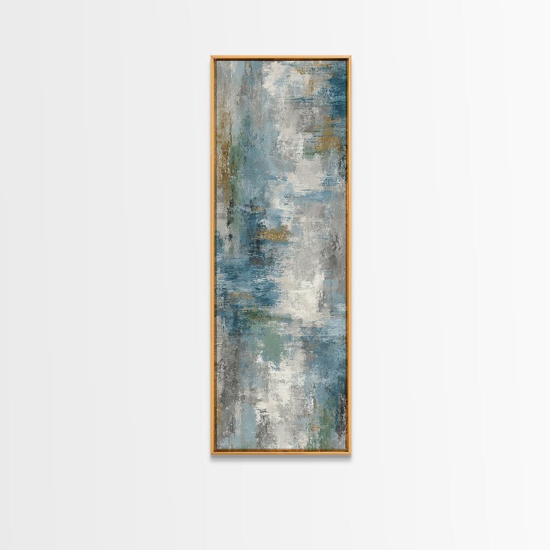 Minimal Line Faces Framed Canvas Print, Dental Office Art, Room Decor, Office Decor, Fine Art, Calm, Minimalist Wall Art, DOA-1x3-76