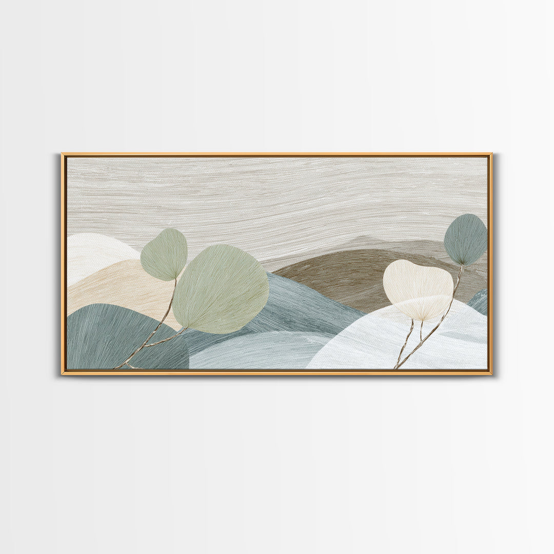 Minimal Line Faces Canvas Print, Dental Office Art, Minimalist Decor, Office Decor, Fine Art, Calm, Motivational Poster, DOA-2x1-36