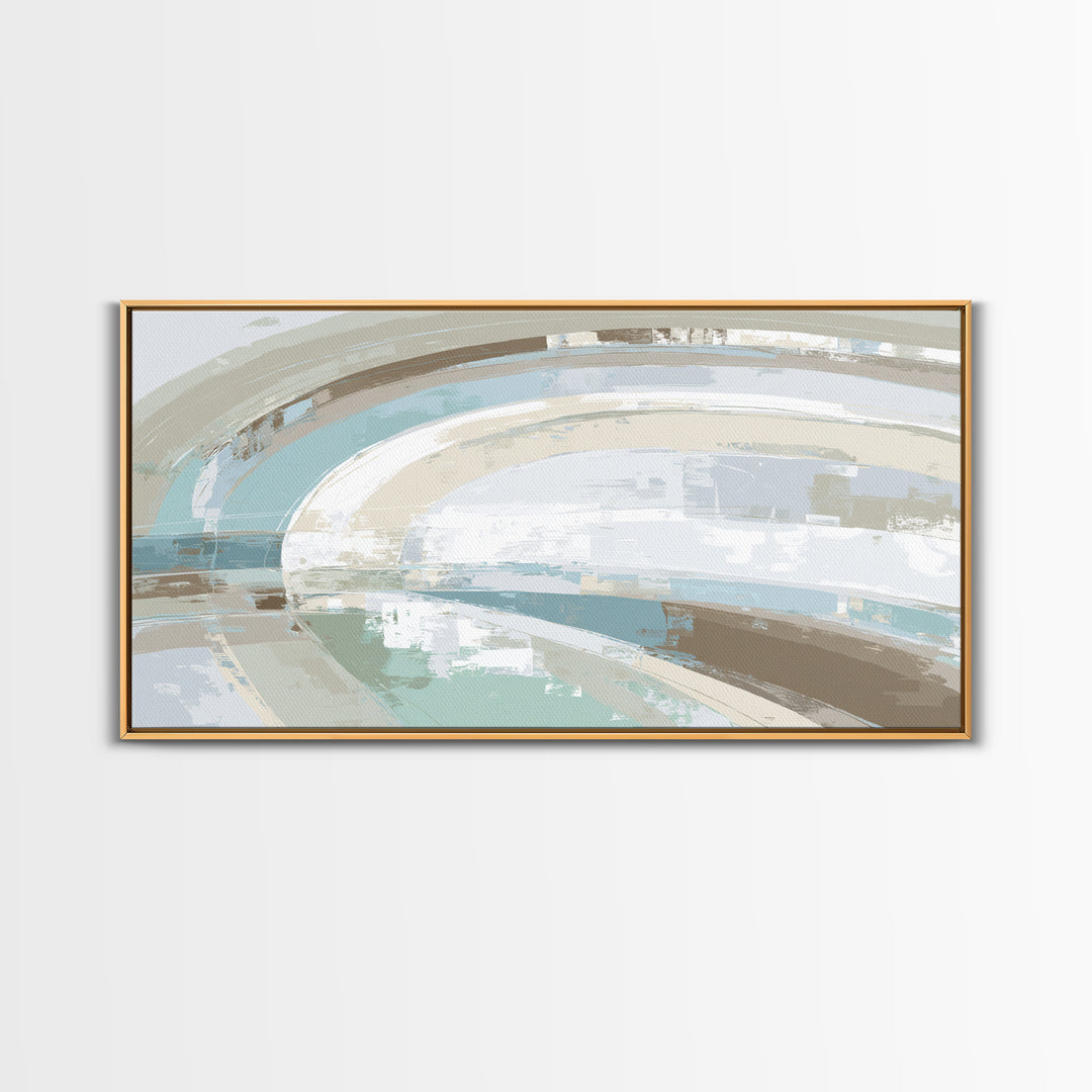 Minimal Smile Curve Abstract Canvas Print, Dental Office Art, Luxury Decor, Office Decor, Abstract Art, Calm, Office Wall Art, DOA-2x1-49