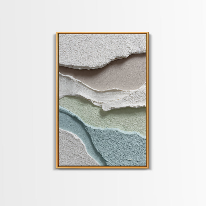 Minimal Line Faces Framed Canvas Print, Dental Office Art, Unique Wall Art, Office Decor, Fine Art, Calm, Dental Assistant, DOA-2x3-24