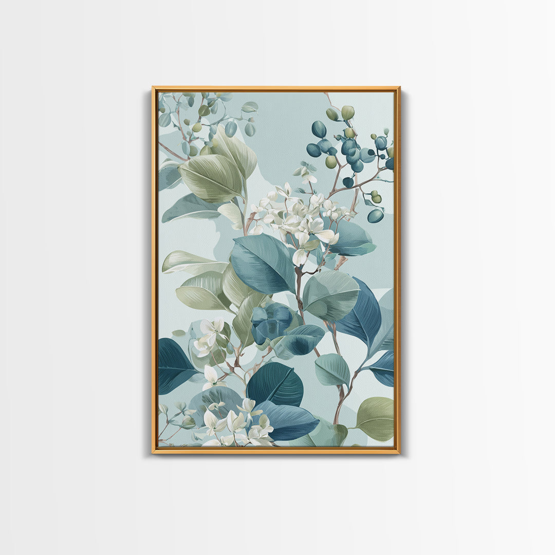 Cheerful Animal Dentist Themed Character Without Text Canvas Print, Dental Office Art, Neutral Decor, Office Decor, Calm, DOA-2x3-34