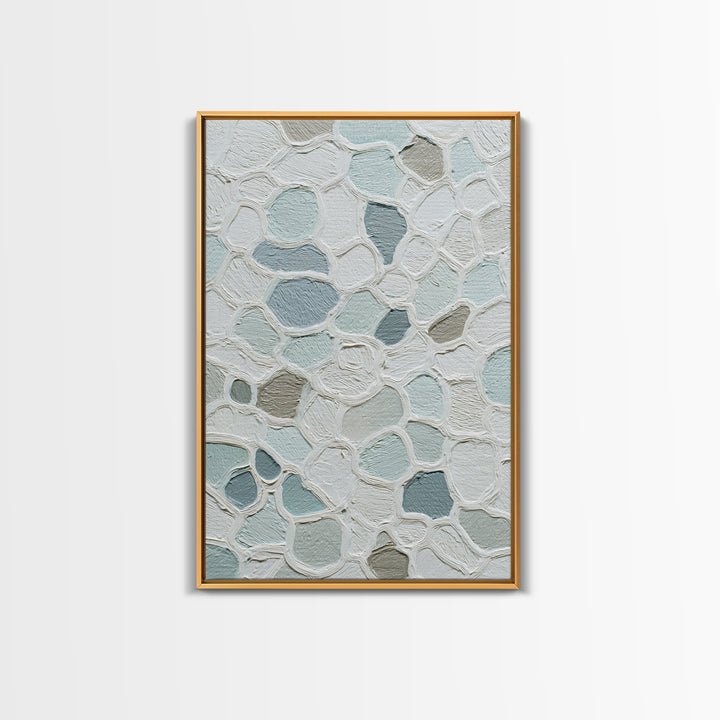 Clean Geometric Art Canvas Print, Dental Office Art, Medical Art, Office Decor, Abstract Art, Calm, Medical Office Art, DOA-2x3-40