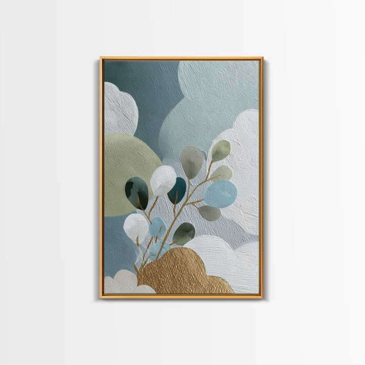 Playful Tooth Shaped Character Canvas Print, Dental Office Art, Art Print, Office Decor, Fine Art, Calm, Unique Wall Art, DOA-2x3-86