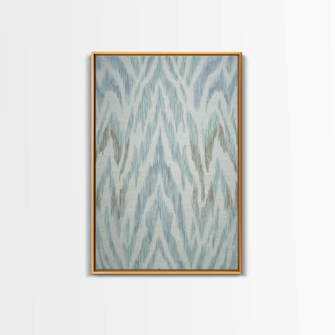 Abstract Water Ripple Pattern Framed Canvas Print, Dental Office Art, Room Decor, Office Decor, Abstract Art, Calm, DOA-2x3-93