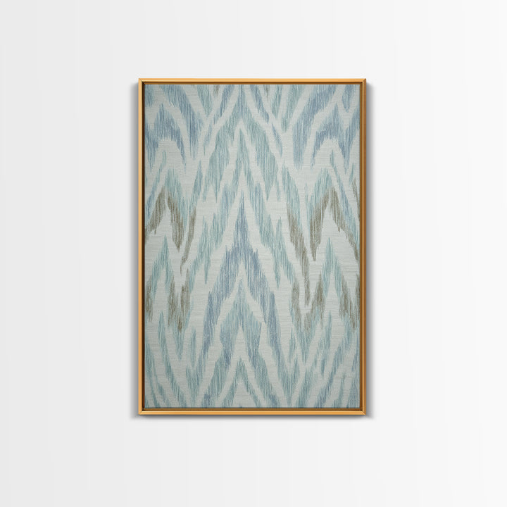 Abstract Water Ripple Pattern Framed Canvas Print, Dental Office Art, Room Decor, Office Decor, Abstract Art, Calm, DOA-2x3-93