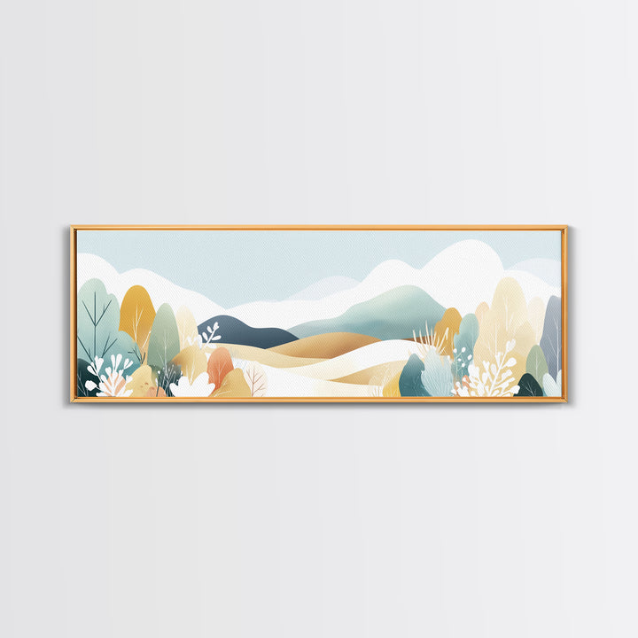 Cheerful Animal Dentist Themed Character Without Text Canvas Print, Dental Office Art, Digital Print, Office Decor, Calm, DOA-3x1-66