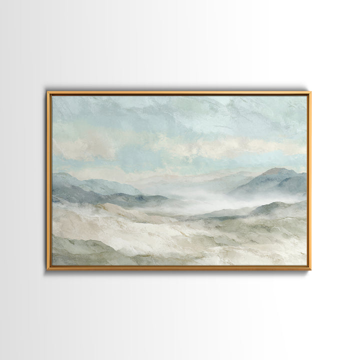 Clean Marble Texture Framed Canvas Print, Dental Office Art, Digital Artwork, Office Decor, Oil Painting, Calm, Dentist Art, DOA-3x2-100