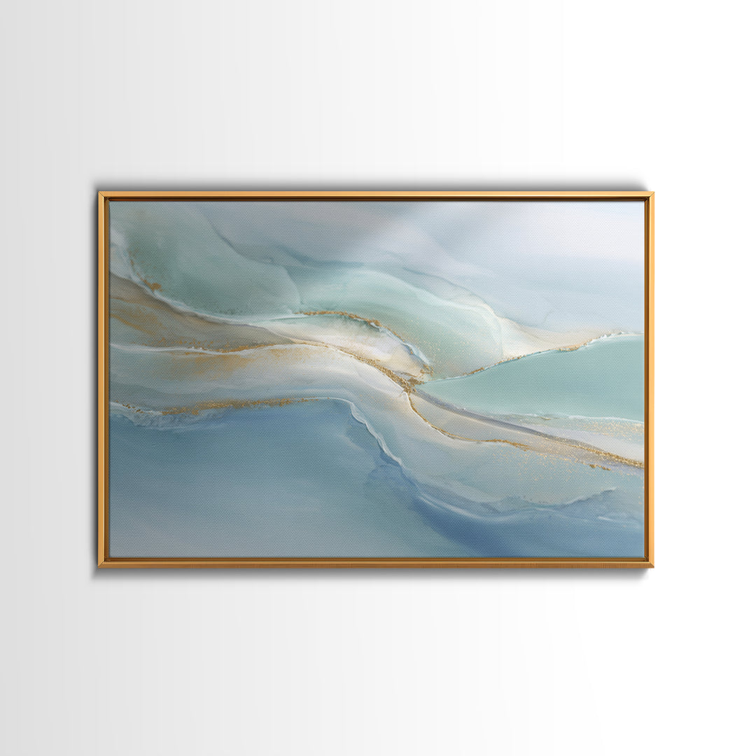 Minimal Smile Curve Abstract Canvas Print, Dental Office Art, Office Decor, Abstract Art, Calm, Medical Office Decor, DOA-3x2-33