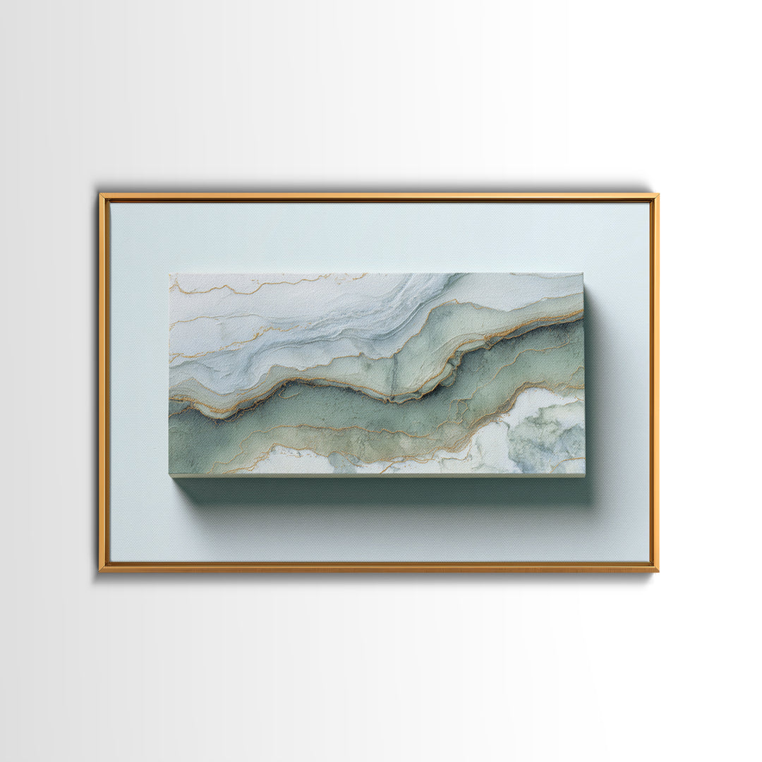 Clean Marble Texture Canvas Print, Dental Office Art, Gallery Decor, Office Decor, Oil Painting, Calm, Minimalist Decor, DOA-3x2-4