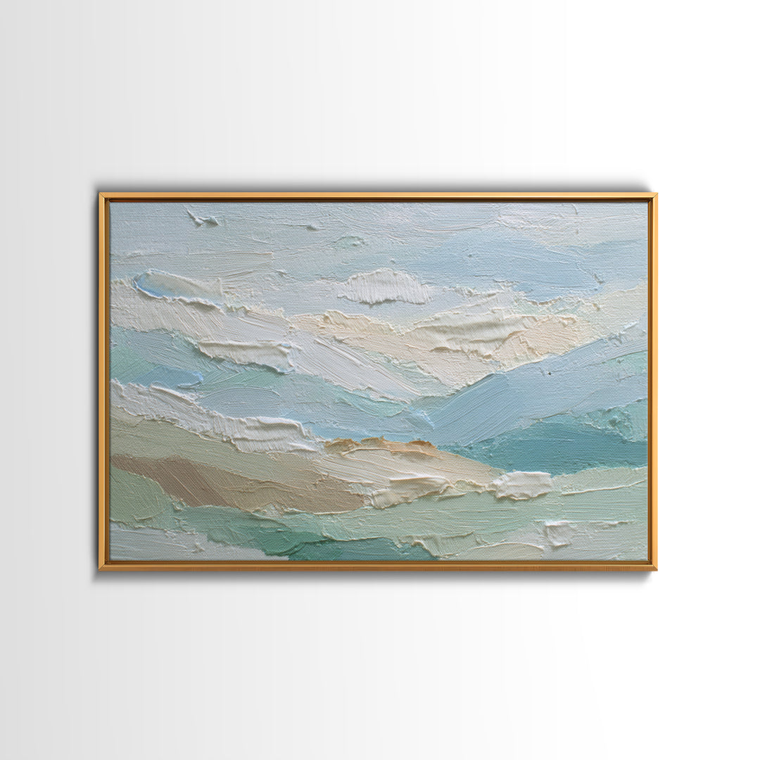 Gentle Mountain Landscape Canvas Print, Dental Office Art, Dental, Office Decor, Fine Art, Calm, Tooth Art, Dentistry Art, DOA-3x2-56