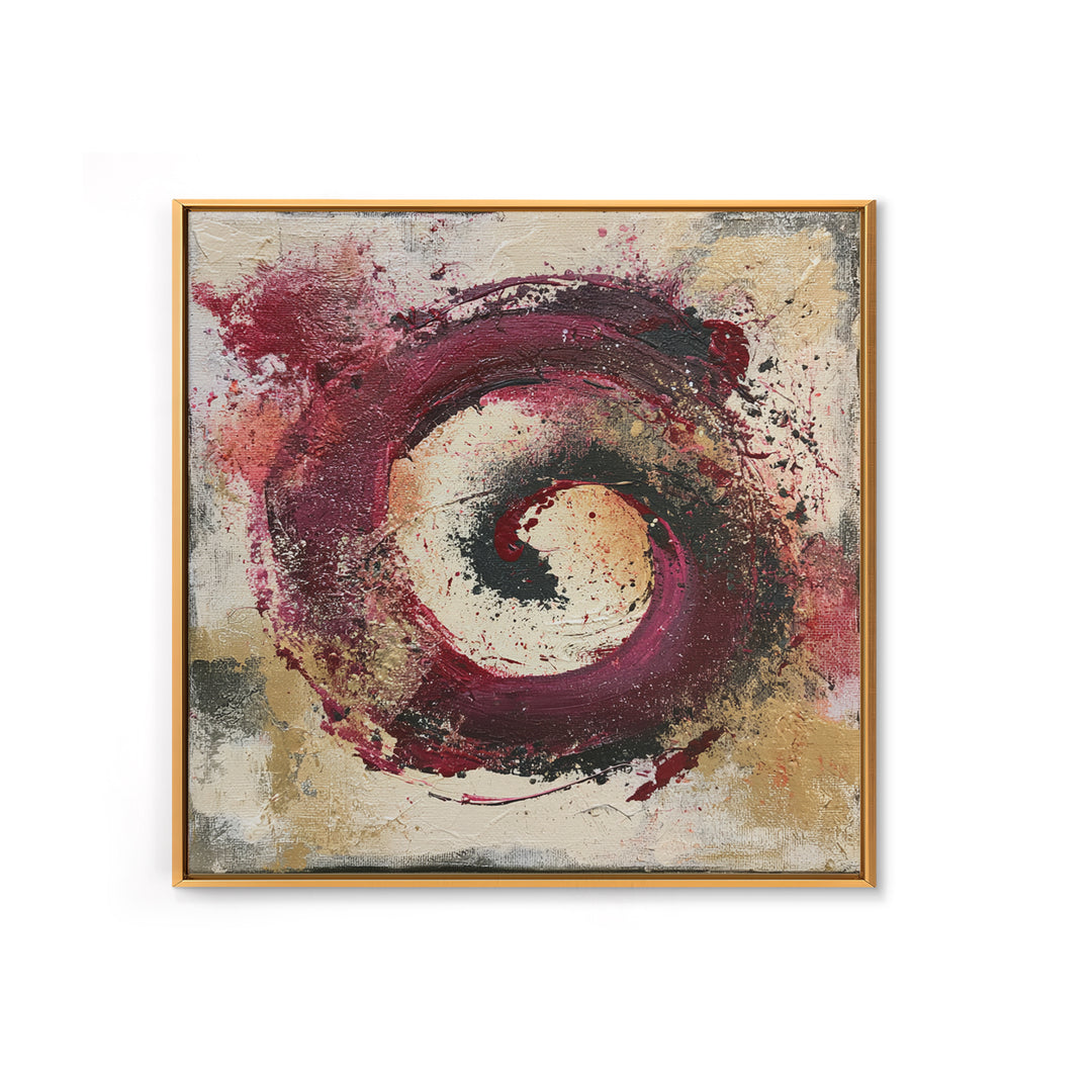 Abstract Red Wine Swirl Canvas Print, Dining Room Art, Printable Art, Dining Room Decor, Abstract Art, Dining, Coastal Wall Art, DRA-1x1-18