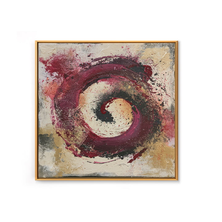 Abstract Red Wine Swirl Canvas Print, Dining Room Art, Printable Art, Dining Room Decor, Abstract Art, Dining, Coastal Wall Art, DRA-1x1-18
