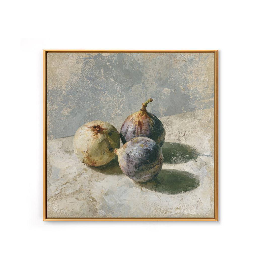 Figs on Marble Framed Canvas Print, Dining Room Art, Printable Art, Dining Room Decor, Fine Art, Dining, Coastal Wall Art, DRA-1x1-47
