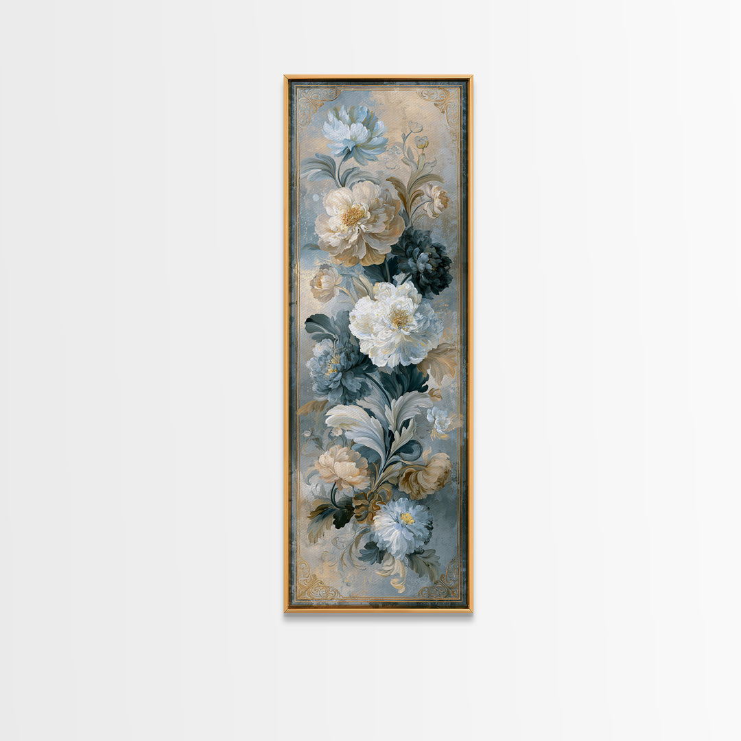 Classic Dutch Feast Arrangement Canvas Print, Dining Room Art, Wall Art, Dining Room Decor, Oil Painting, Dining, Printable Art, DRA-1x3-55
