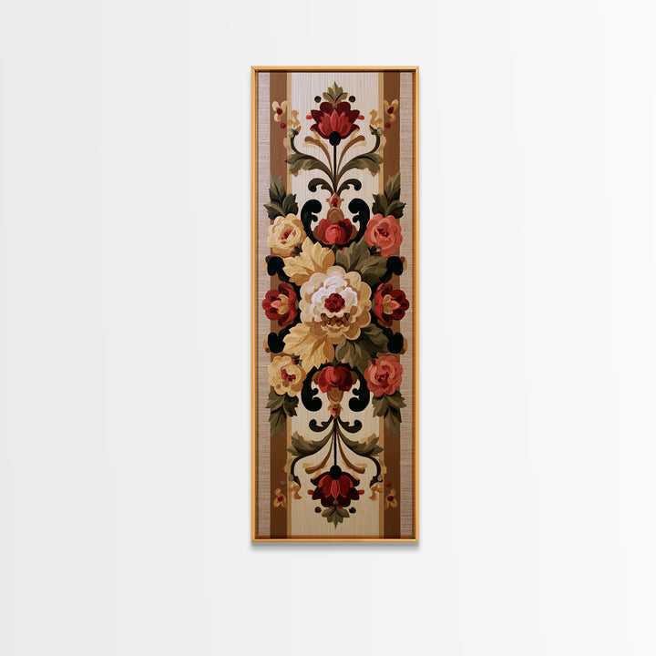 Classic Dutch Feast Arrangement Canvas Print, Dining Room Art, Modern Decor, Dining Room Decor, Fine Art, Dining, Home Decor, DRA-1x3-7