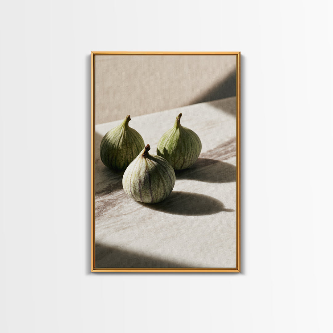 Figs on Marble Canvas Print, Dining Room Art, Statement Artwork, Dining Room Decor, Fine Art, Dining, Printable Wall Art, DRA-2x3-79