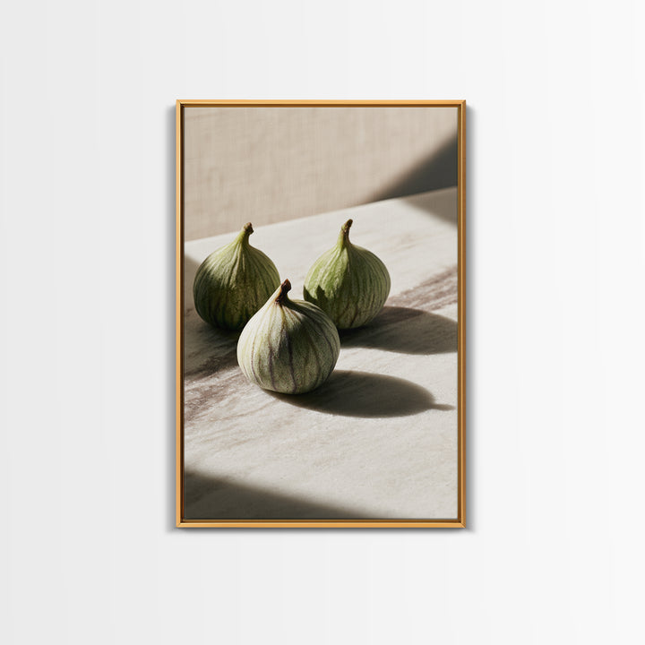 Figs on Marble Canvas Print, Dining Room Art, Statement Artwork, Dining Room Decor, Fine Art, Dining, Printable Wall Art, DRA-2x3-79
