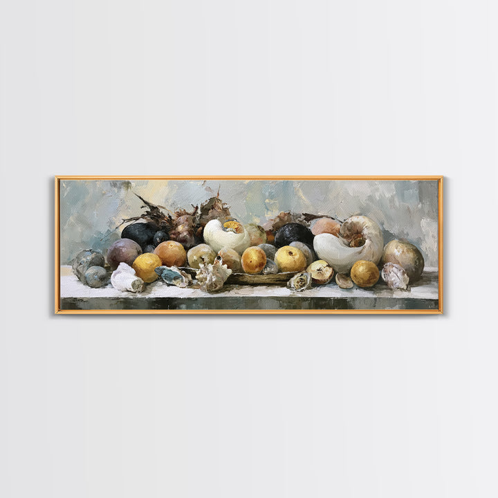 Bold Maximalist Still Life Canvas Print, Eclectic Art, Dopamine Decor, Living Room Decor, Fine Art, Eclectic, Minimalist Decor, ECL-3x1-91