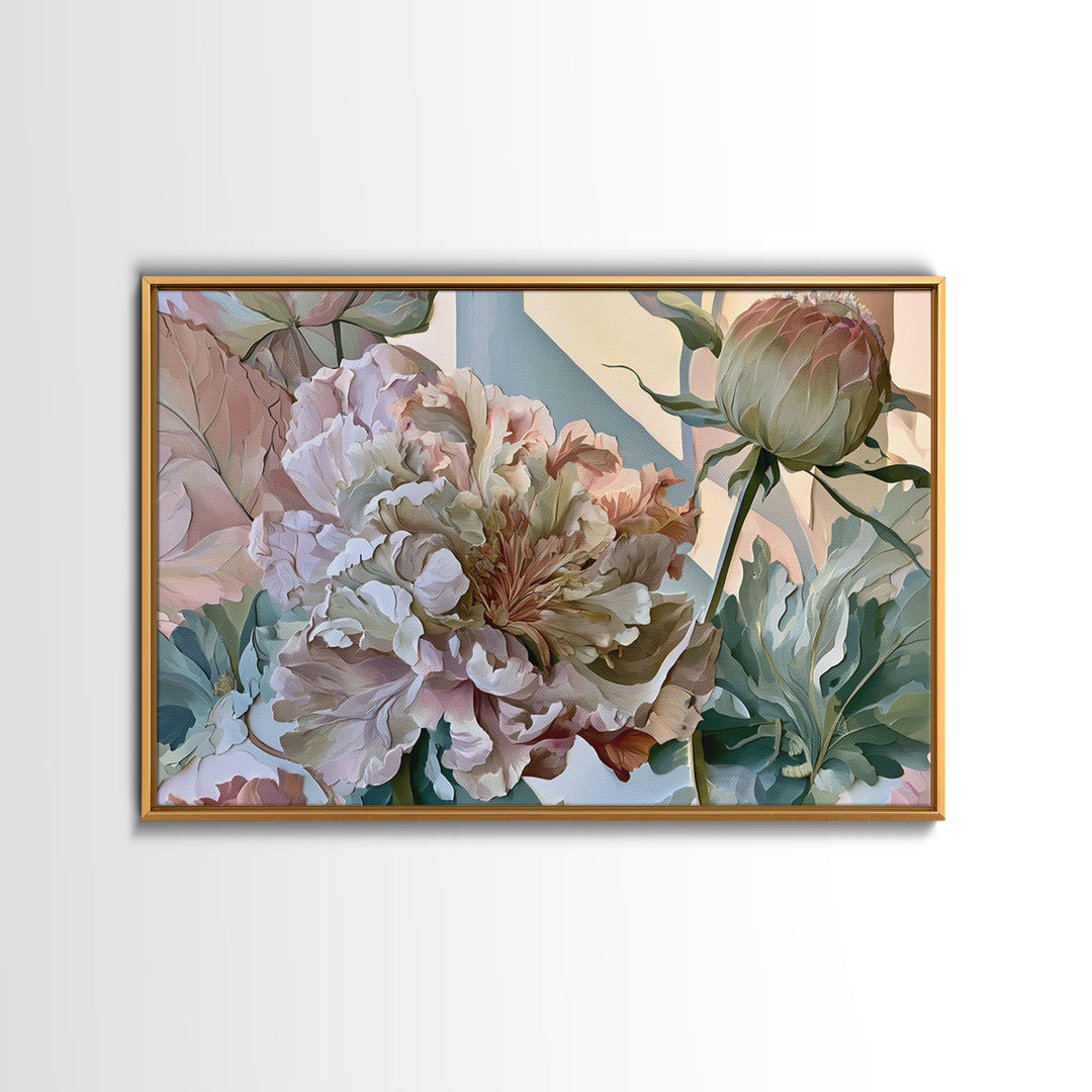 Matisse Inspired Cutouts with Botanical Details Canvas Print, Eclectic Art, Unique Wall Art, Living Room Decor, Eclectic, ECL-3x2-10