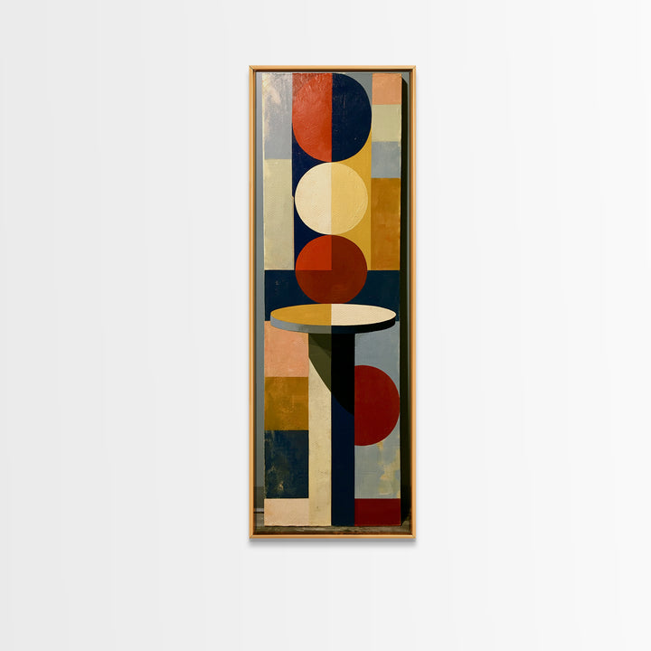 Lonely Caf Table Canvas Print, Expressionist Art, Downloadable Prints, Living Room Decor, Fine Art, Expression, EXP-1x3-89