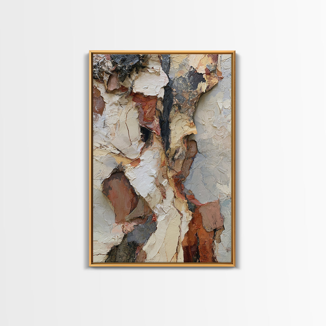 Stormy Landscape Painted Canvas Print, Expressionist Art, Original Painting, Living Room Decor, Fine Art, Expression, EXP-2x3-35