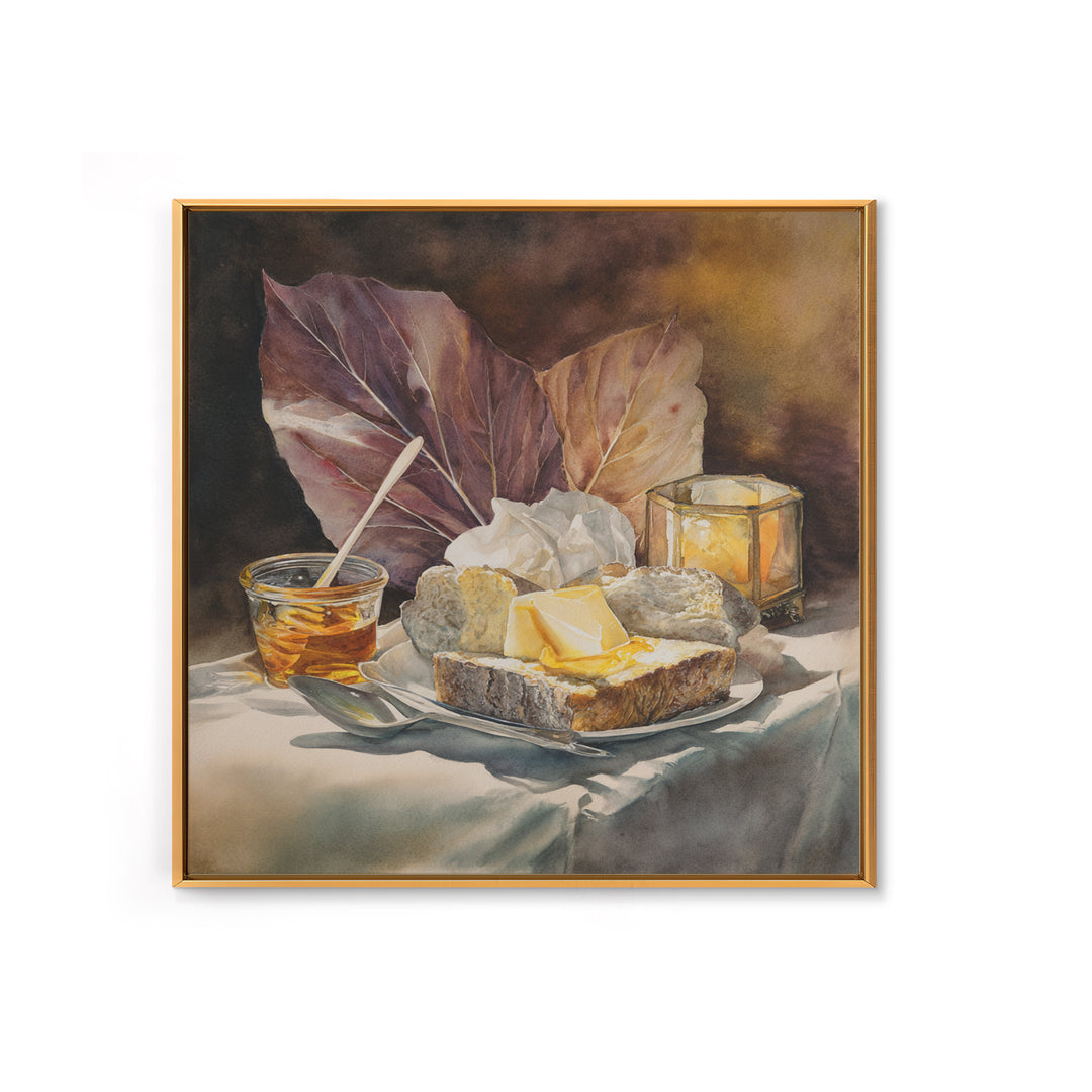 Fresh Eggs in a Wire Basket Canvas Print, Farmhouse Art, Farmhouse Wall Art, Farmhouse Decor, Oil Painting, Harvest, FAR-1x1-54