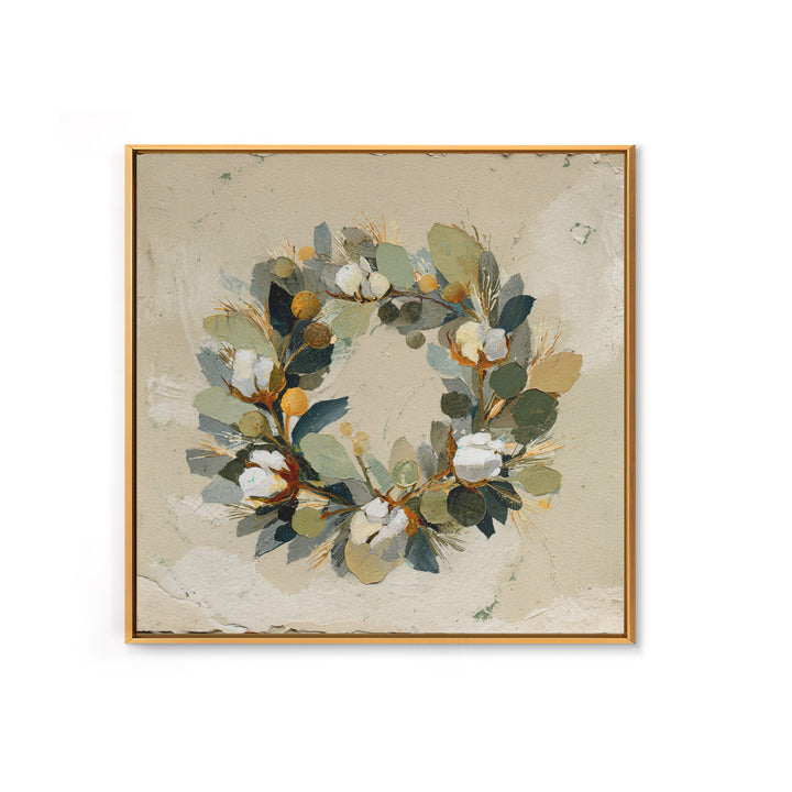 Apple Basket with Gingham Cloth Framed Canvas Print, Farmhouse Art, Statement Artwork, Farmhouse Decor, Fine Art, Harvest, FAR-1x1-83