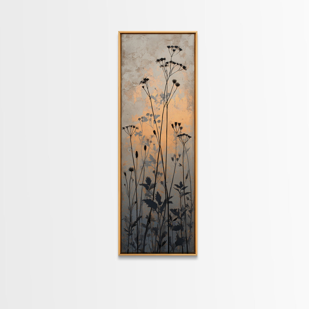 Rustic Barn in Golden Field Light Canvas Print, Farmhouse Art, Gallery Wall, Farmhouse Decor, Fine Art, Harvest, Art Print, FAR-1x3-14