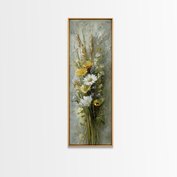 Fresh Bread Honey and Butter Still Life Canvas Print, Farmhouse Art, Art, Farmhouse Decor, Abstract Art, Harvest, FAR-1x3-60
