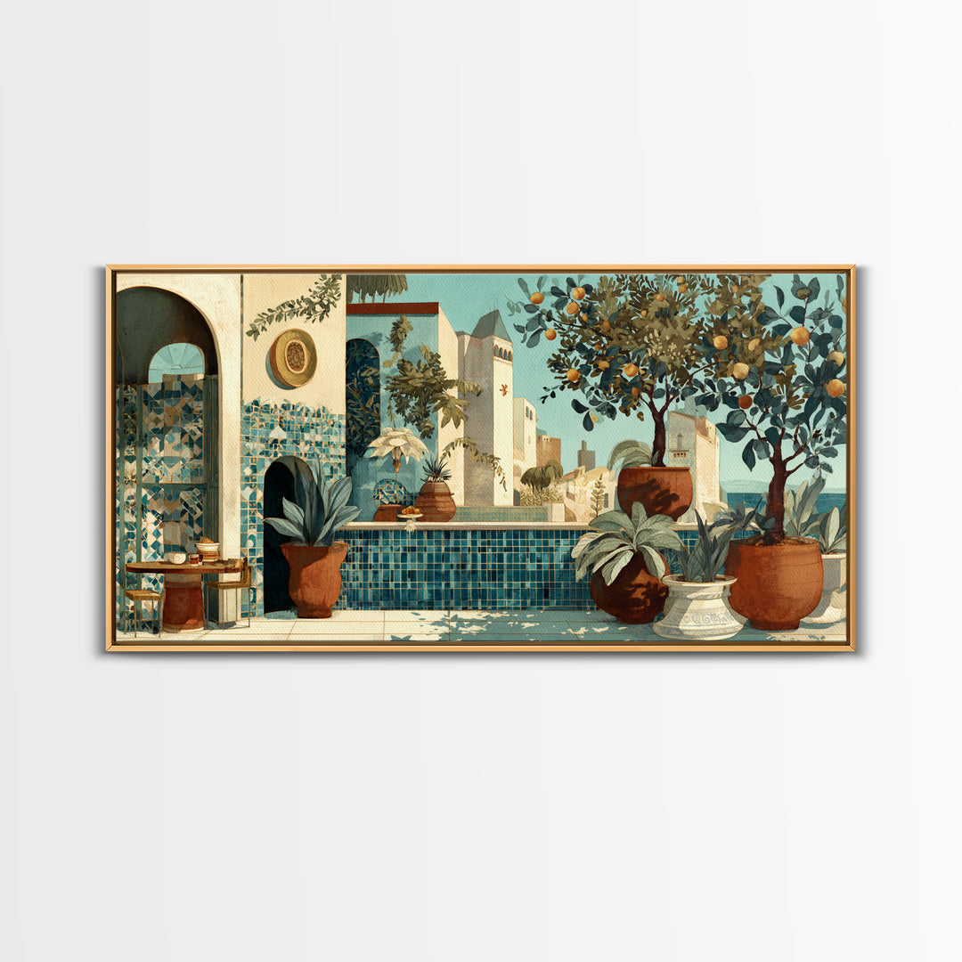 Caf Au Lait Bowl Canvas Print, French Country Art, Fine Art Print, Farmhouse Decor, Fine Art, Country, Digital Prints, FCA-2x1-54
