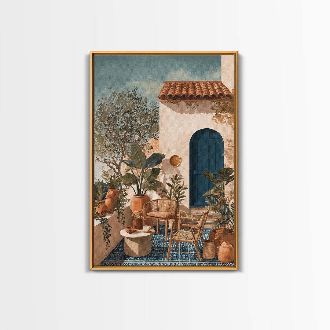 Sunlit Provence Olive Grove Canvas Print, French Country Art, Luxury Decor, Farmhouse Decor, Fine Art, Country, Oil Painting, FCA-2x3-61