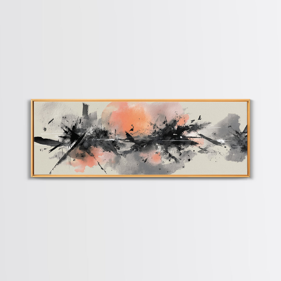 Sprinter Start Position Canvas Print, Fitness Studio Art, Yoga Wall Art, Gym Decor, Fine Art, Motion, Dance Studio Decor, FSA-3x1-54