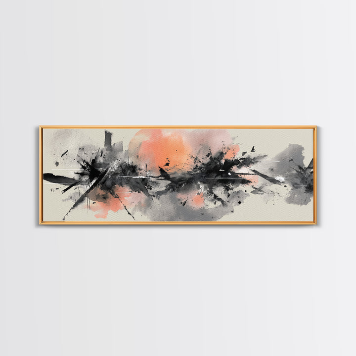 Sprinter Start Position Canvas Print, Fitness Studio Art, Yoga Wall Art, Gym Decor, Fine Art, Motion, Dance Studio Decor, FSA-3x1-54