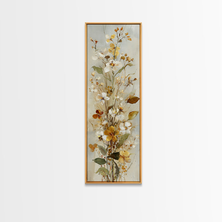 Small Bird Pair on Flowering Branch Canvas Print, Guest Bedroom Art, Digital Prints, Bedroom Decor, Oil Painting, Guest, GBA-1x3-40