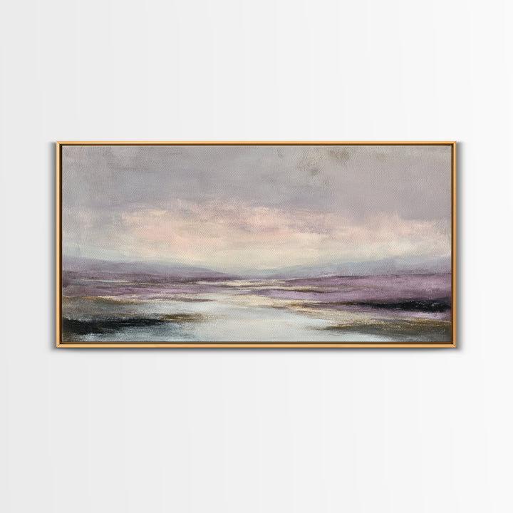 Minimal Moon and Stars Composition Canvas Print, Guest Bedroom Art, Wall Art, Bedroom Decor, Watercolor Art, Guest, GBA-2x1-36