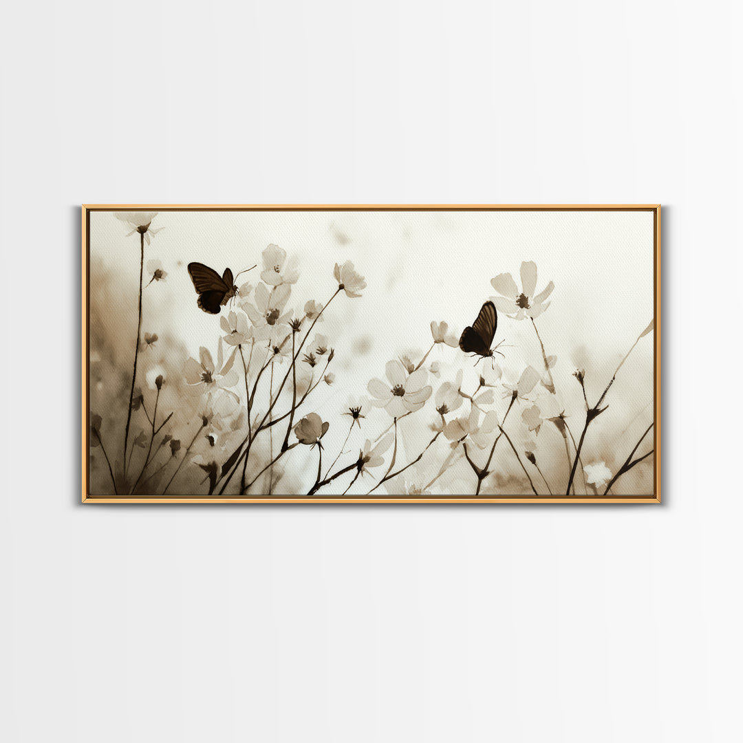 Olive Branch Still Life Framed Canvas Print, Guest Bedroom Art, Framed Wall Art, Bedroom Decor, Guest, Farmhouse Wall Decor, GBA-2x1-85