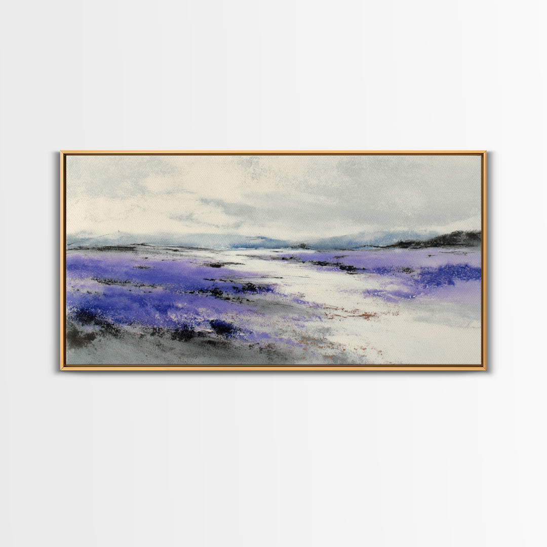 Small Bird Pair on Flowering Branch Framed Canvas Print, Guest Bedroom Art, Bedroom Wall Decor, Bedroom Decor, Fine Art, Guest, GBA-2x1-96